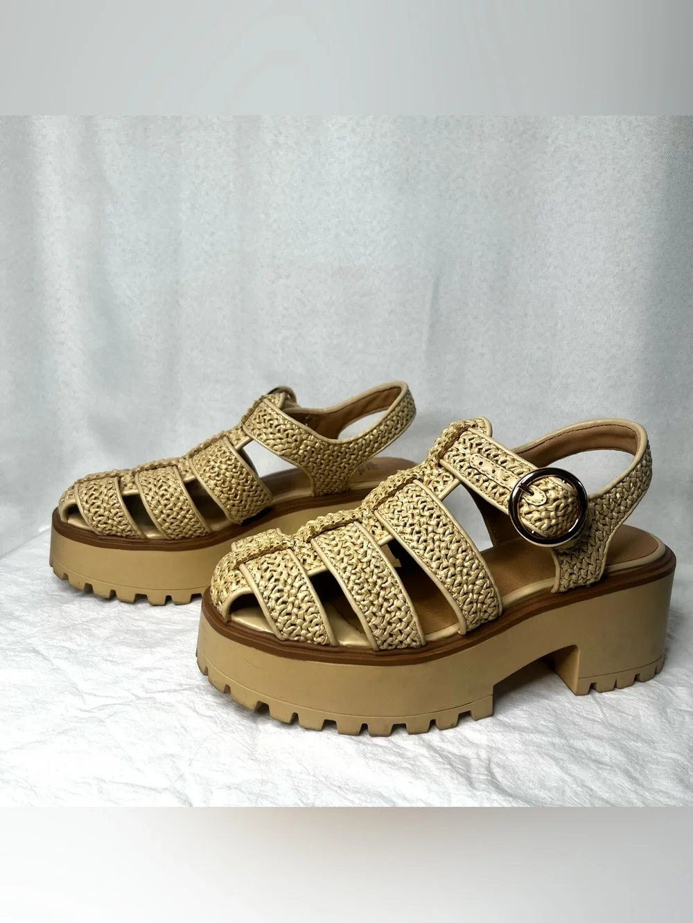 ✨ Wild Fable Platform Fisherman Sandals – Women’s Size 6.5 ✨